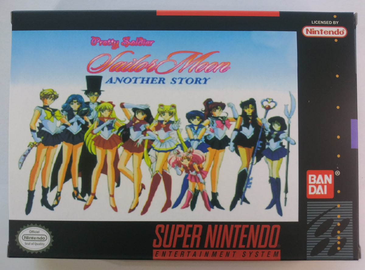 Pretty Soldier Sailor Moon Another Story for Super Nintendo - Tested outlets - SNES RPG