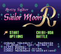 Sailor Moon R English Translation