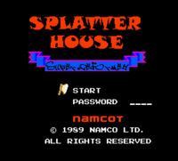 Splatterhouse English Translation