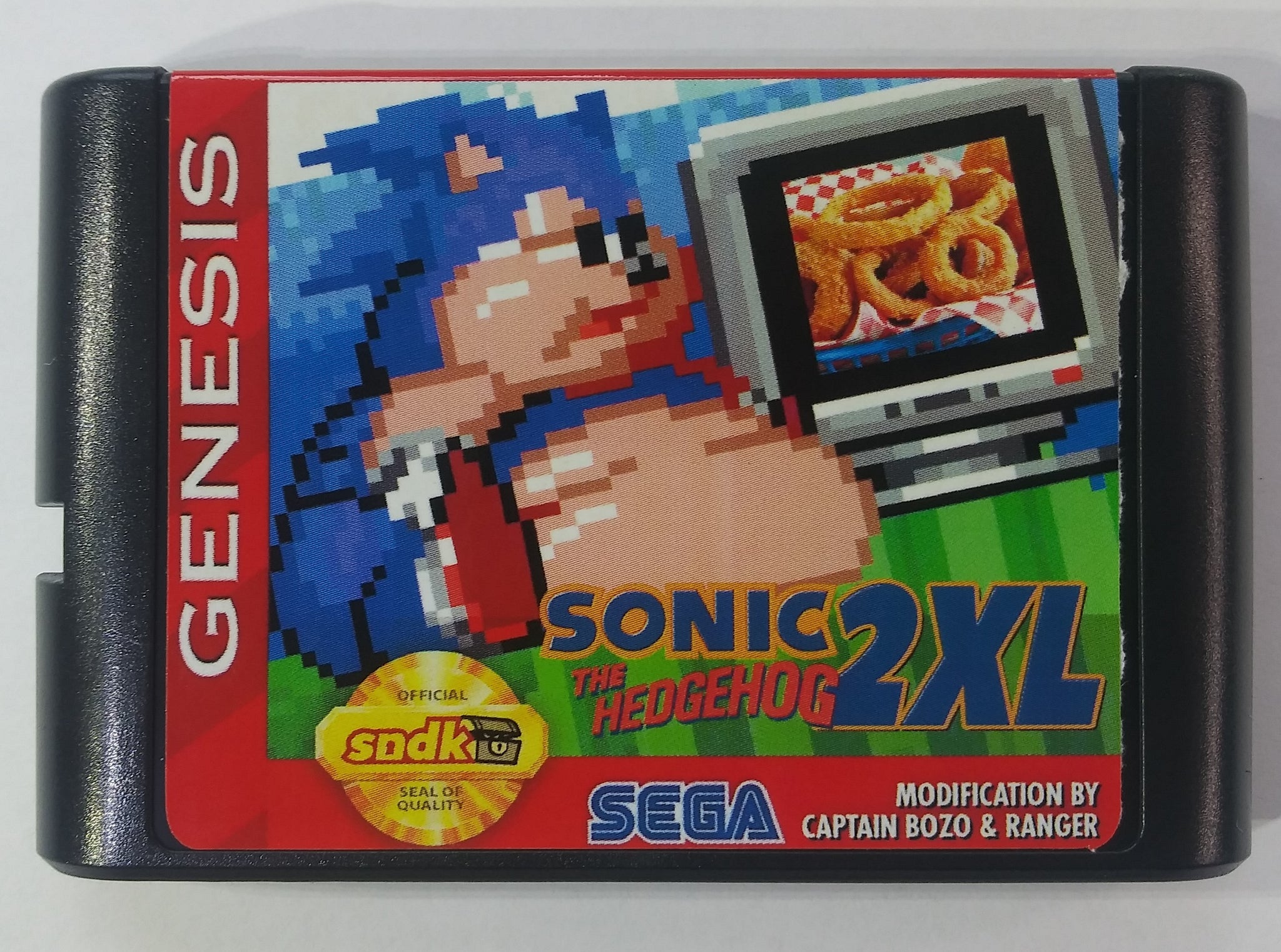 Sonic 2XL Homebrew – Retro Shopping Cart