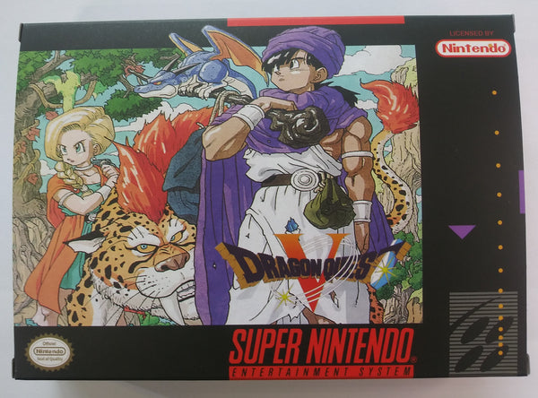 Dragon Quest V Boxed English Translation