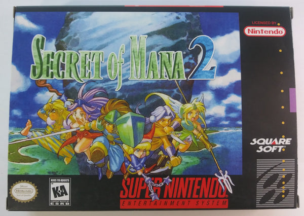 Secret of Mana 2 Boxed English Translation