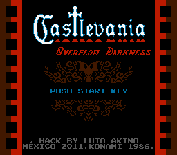 Castlevania Overflow Darkness Homebrew – Retro Shopping Cart