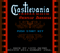 Castlevania Overflow Darkness Homebrew