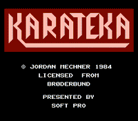 Karateka Translation